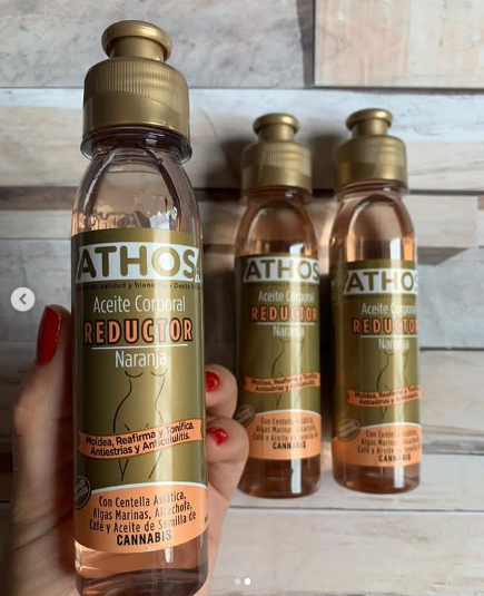 ATHOS Aceite Corporal Reductor Naranja