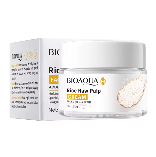 Crema Hidratante De Arroz Bioaqua